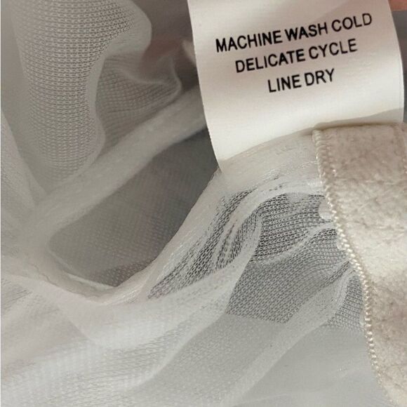 Frederick's Of Hollywood Babydoll Nightie Sheer White Bridal Coquette Medium - Picture 6 of 9